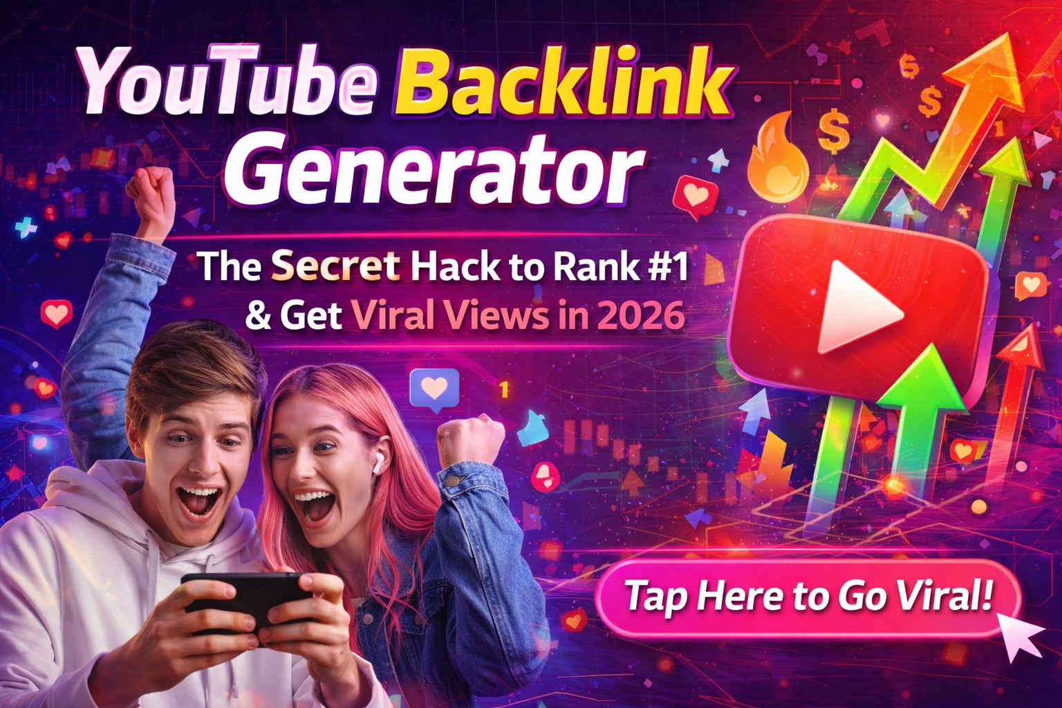 YouTube Backlink Generator: The Secret Hack to Rank #1 & Get Viral Views in 2026